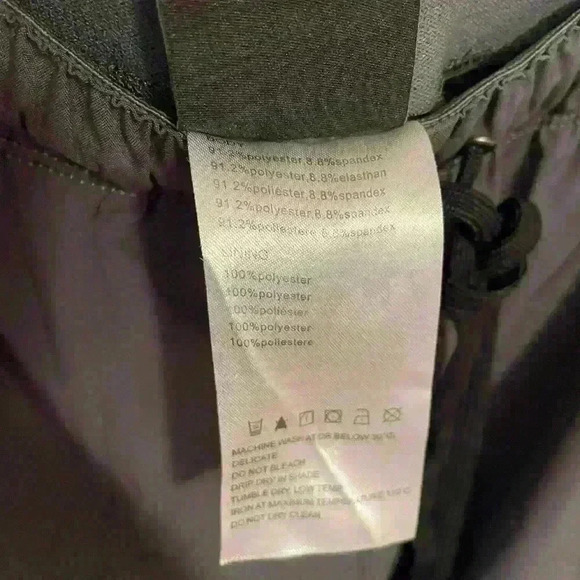 Women’s Baleaf Cropped Lightweight Hiking Pants Size Large Gray - Picture 4 of 4